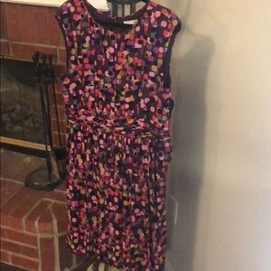 Boden color splash sleeveless dress